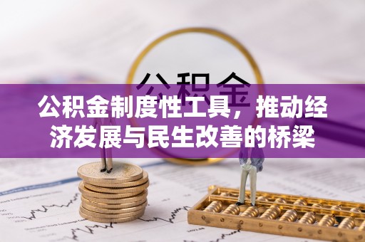 礼泉公积金制度性工具，推动经济发展与民生改善的桥梁