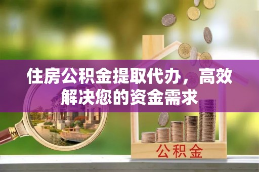 礼泉住房公积金提取代办，高效解决您的资金需求