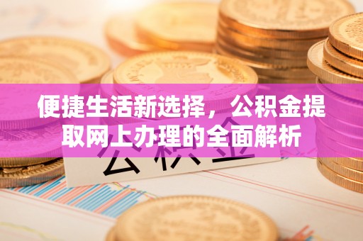 礼泉便捷生活新选择，公积金提取网上办理的全面解析