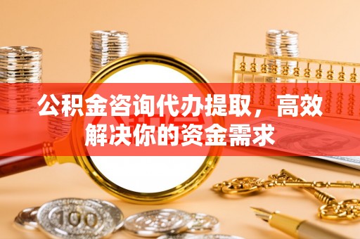 礼泉公积金咨询代办提取，高效解决你的资金需求