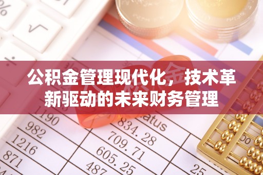 礼泉公积金管理现代化，技术革新驱动的未来财务管理