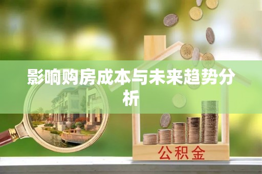 礼泉影响购房成本与未来趋势分析